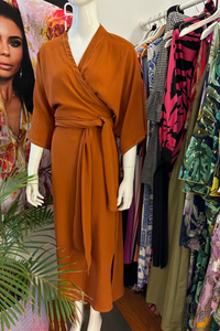 Rust Maya Dress