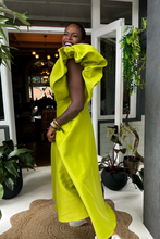 The Taffeta Midi Gown – Now in Punchy Green