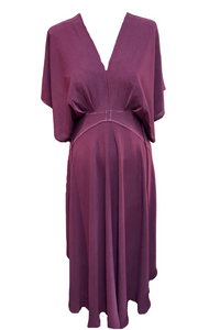 Crushed Mulberry Stitch Serenity Dress